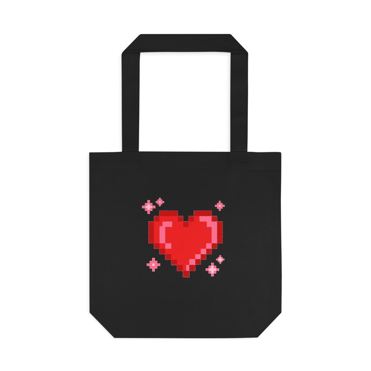 Zoitra 8-Bit Heart Tote — Bags & Carry from Zoitra Collective