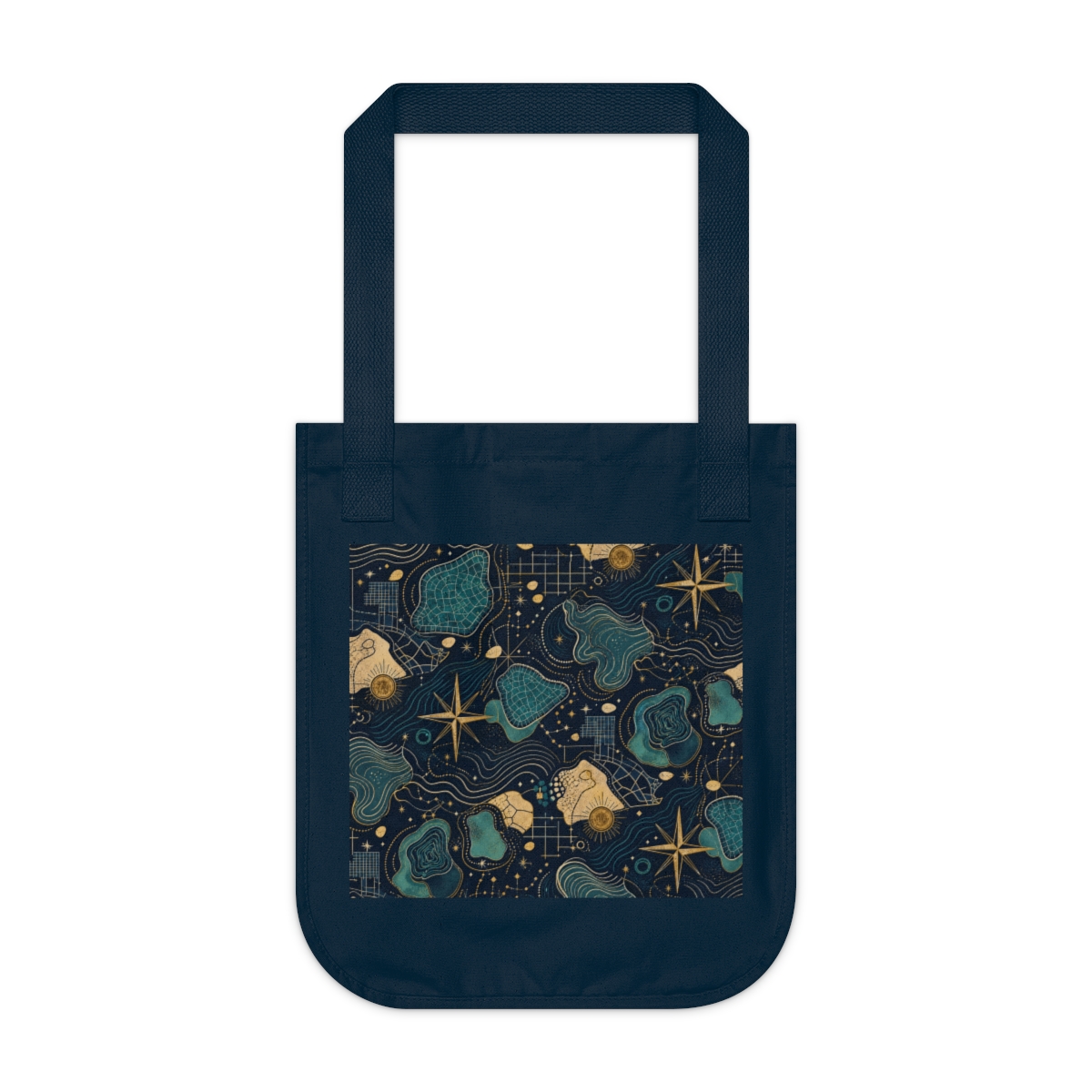 Zoitra After Hours Coordinates Organic Tote — gallery view 1 of 4