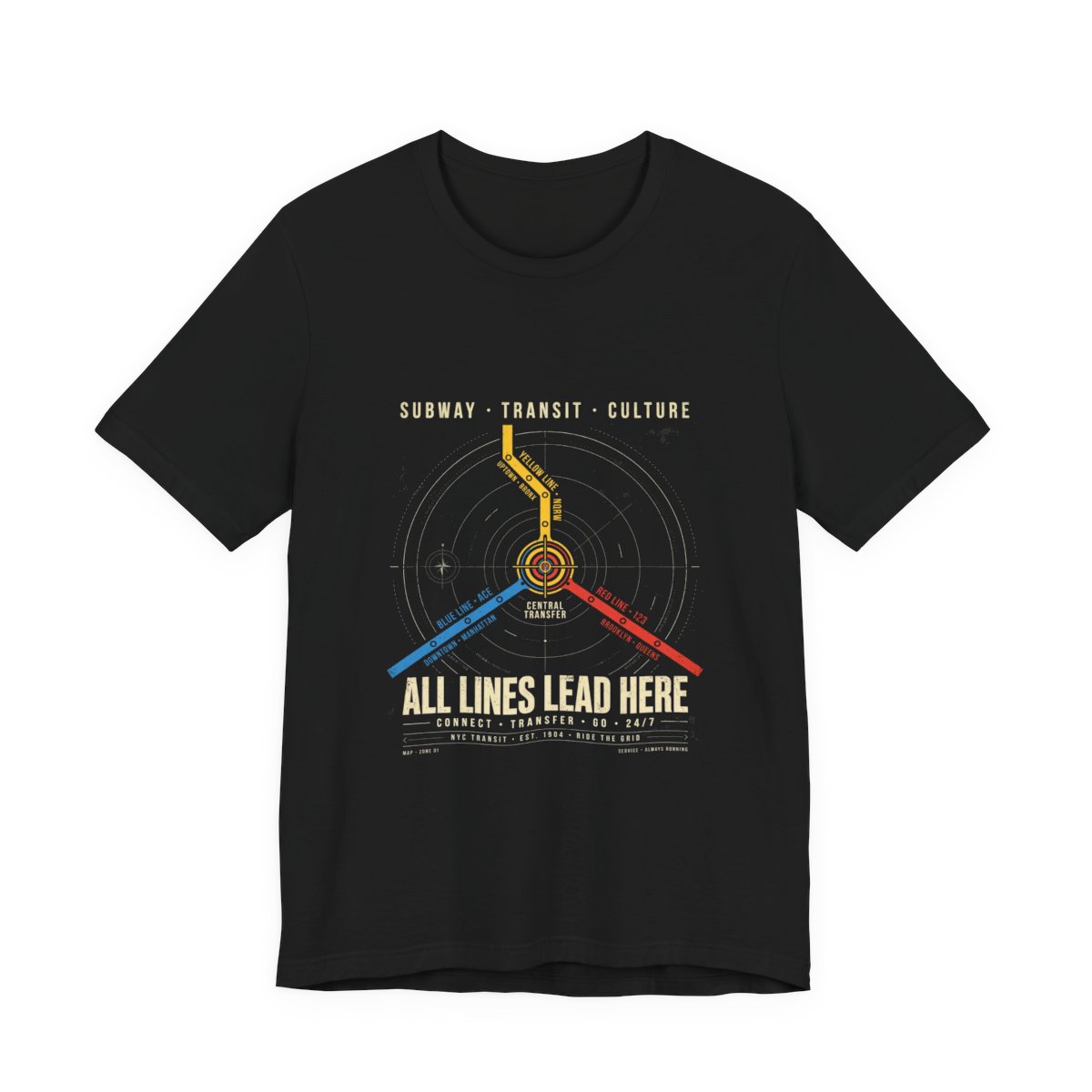 Zoitra All Lines Lead Here Tee — gallery view 1 of 33