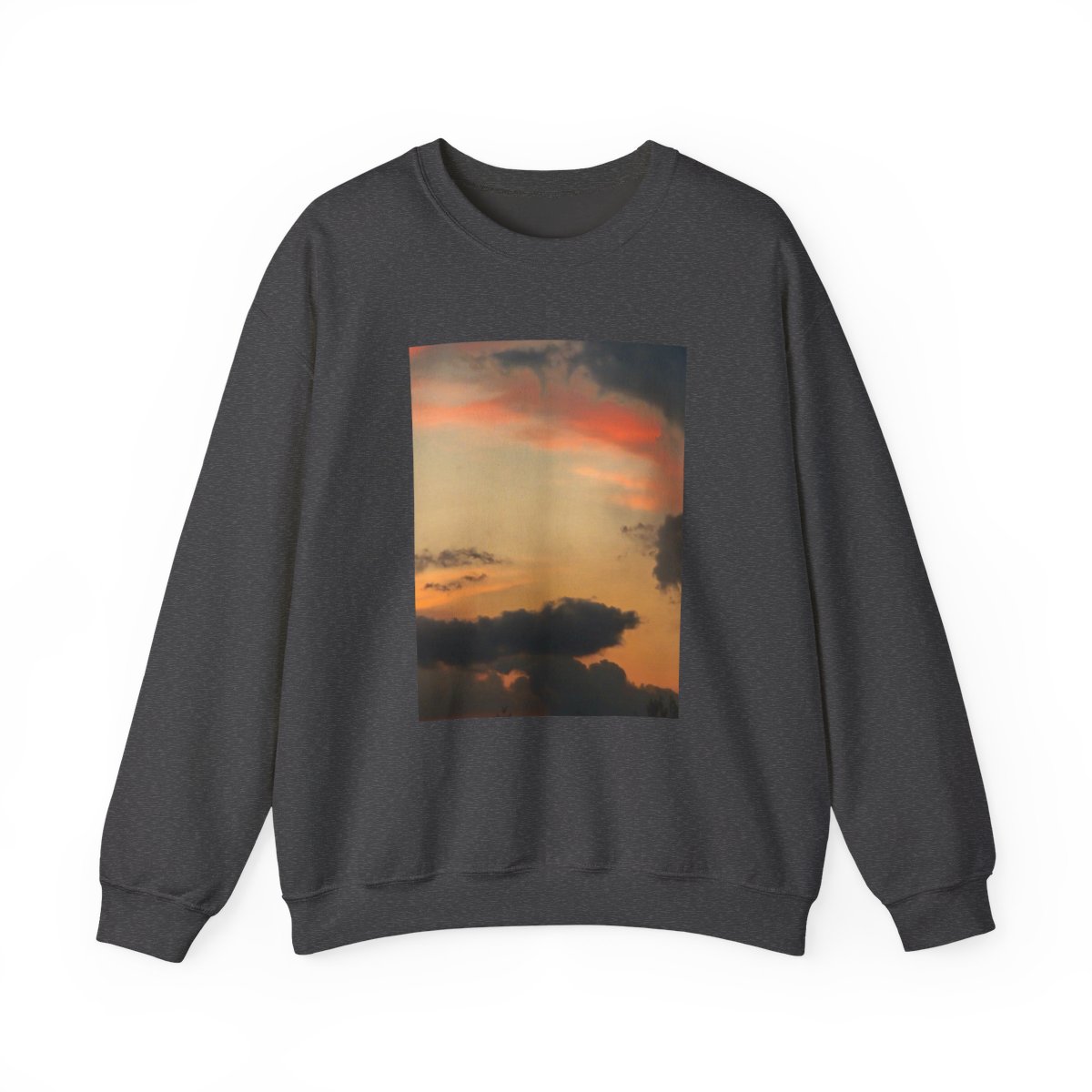 Zoitra Amber Horizon Heavy Blend Crewneck — Luxury Edit from Zoitra Collective