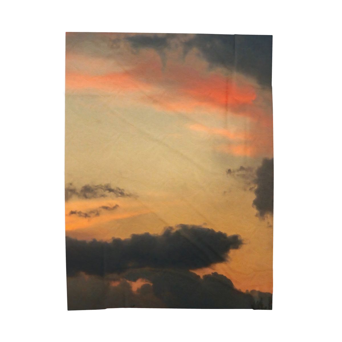 Zoitra Amber Horizon Velveteen Blanket — Home & Gifting from Zoitra Collective