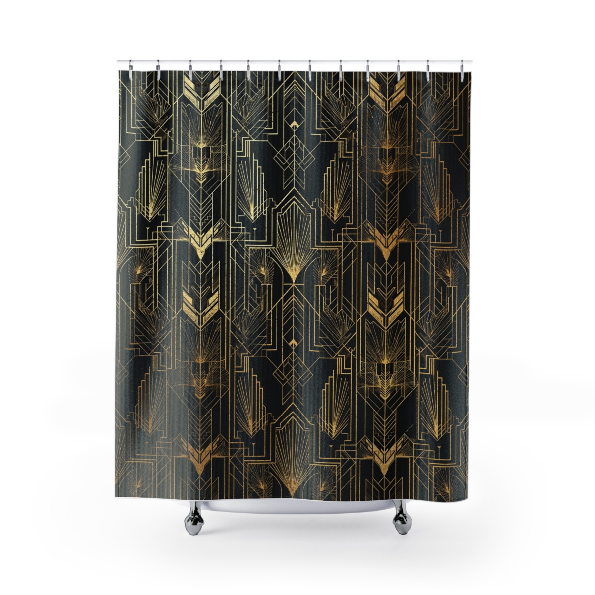 Zoitra Art Deco Shower Curtain — gallery view 1 of 5