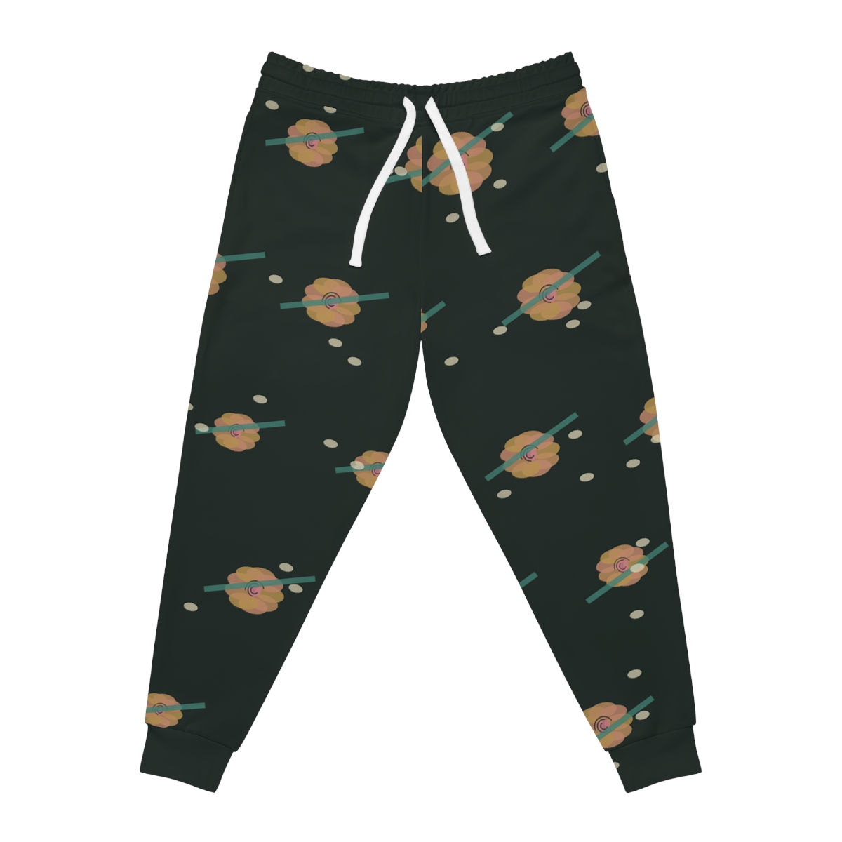 Zoitra Auric Bloom Athletic Joggers — Luxury Edit from Zoitra Collective