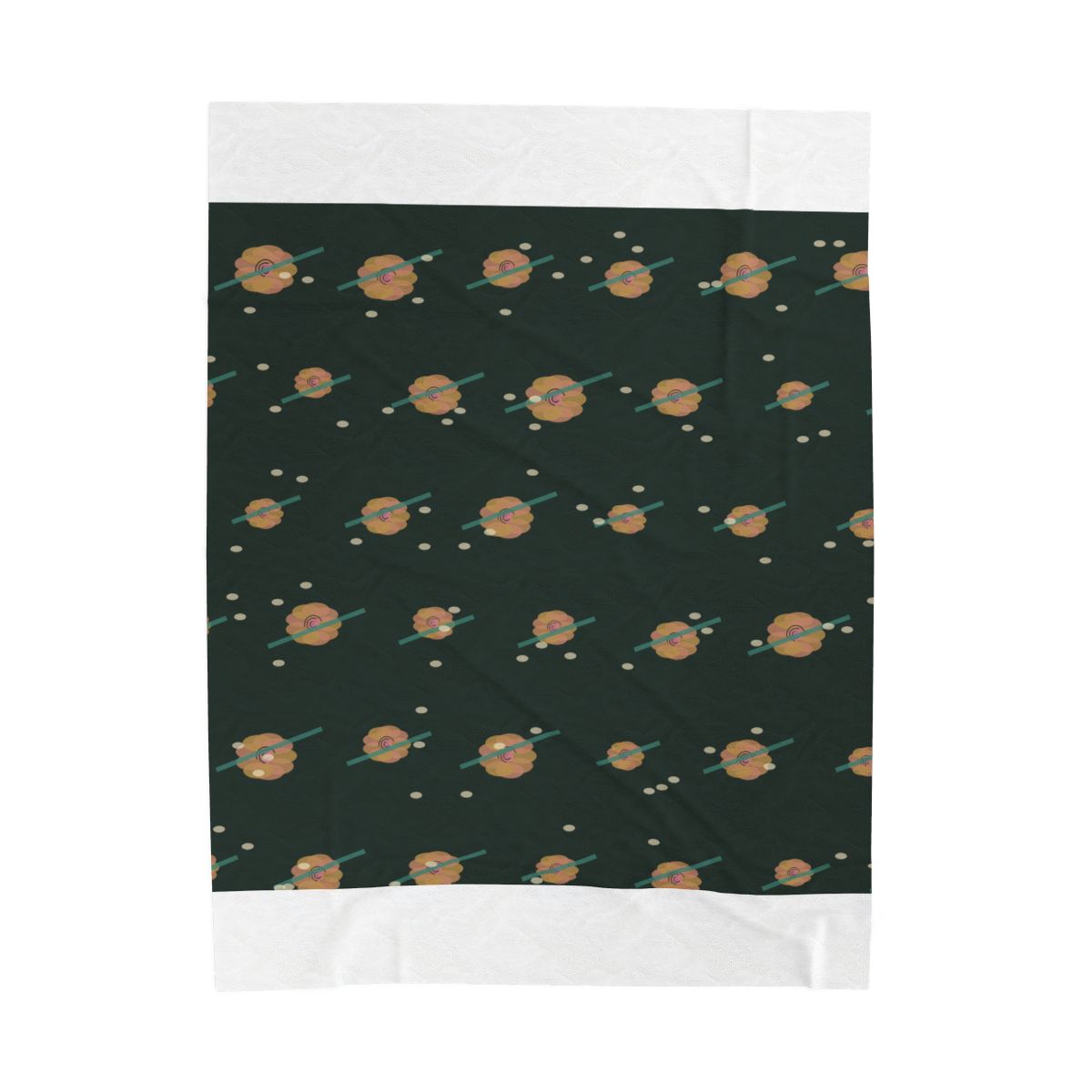 Zoitra Auric Bloom Velveteen Blanket — Home & Gifting from Zoitra Collective