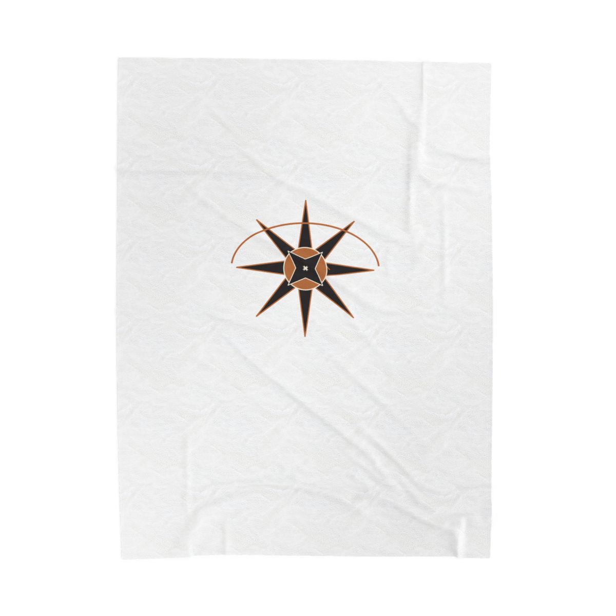Zoitra Bloom Orbit Velveteen Blanket — gallery view 1 of 4