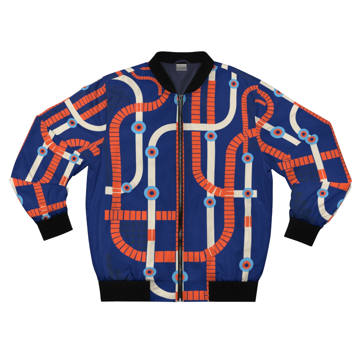 Zoitra Blue Hour Atlas Bomber Jacket — gallery view 1 of 4