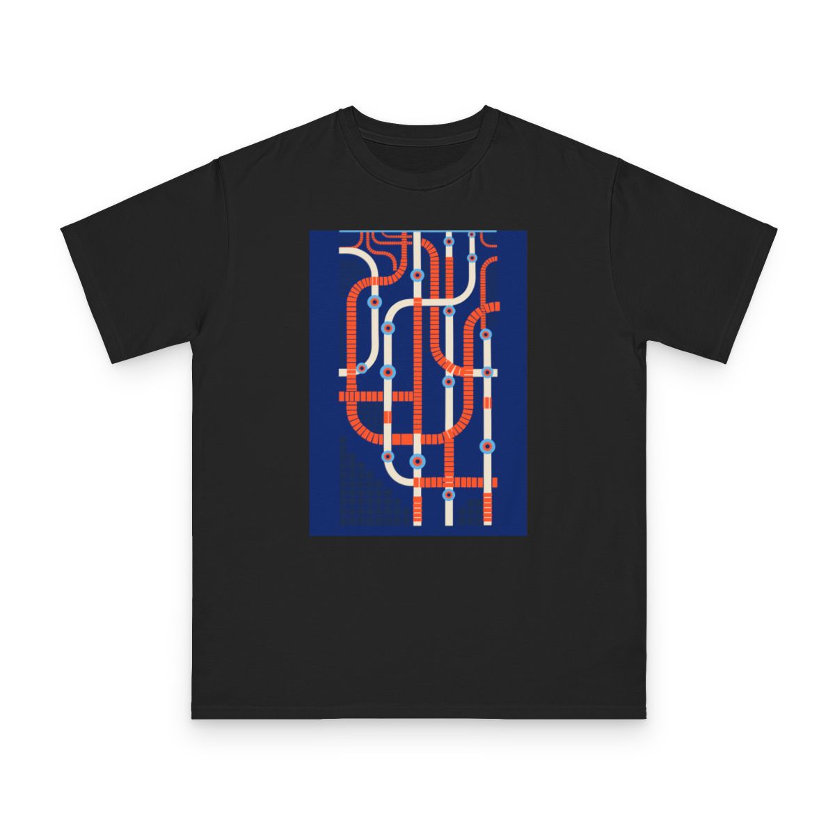 Zoitra Blue Hour Atlas Organic Tee — Apparel from Zoitra Collective