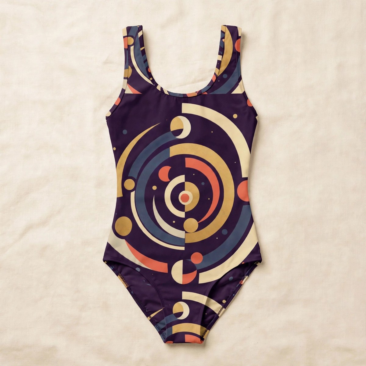 Zoitra Celestial Geometry One-Piece Swimsuit — gallery view 1 of 4