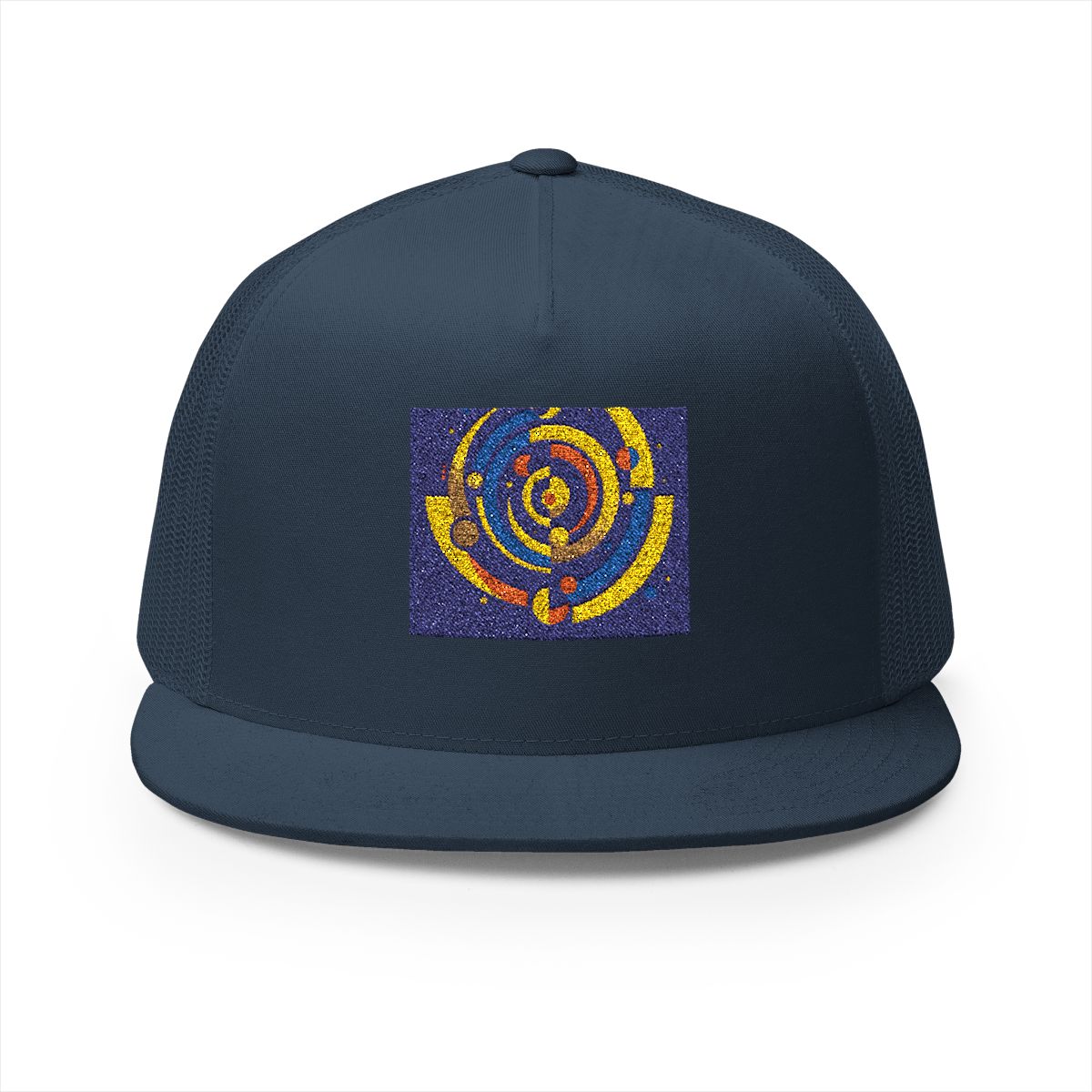 Zoitra Celestial Geometry Trucker Cap — gallery view 1 of 6