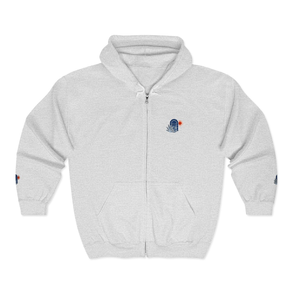 Zoitra Cerulean Maison Hoodie — gallery view 1 of 9