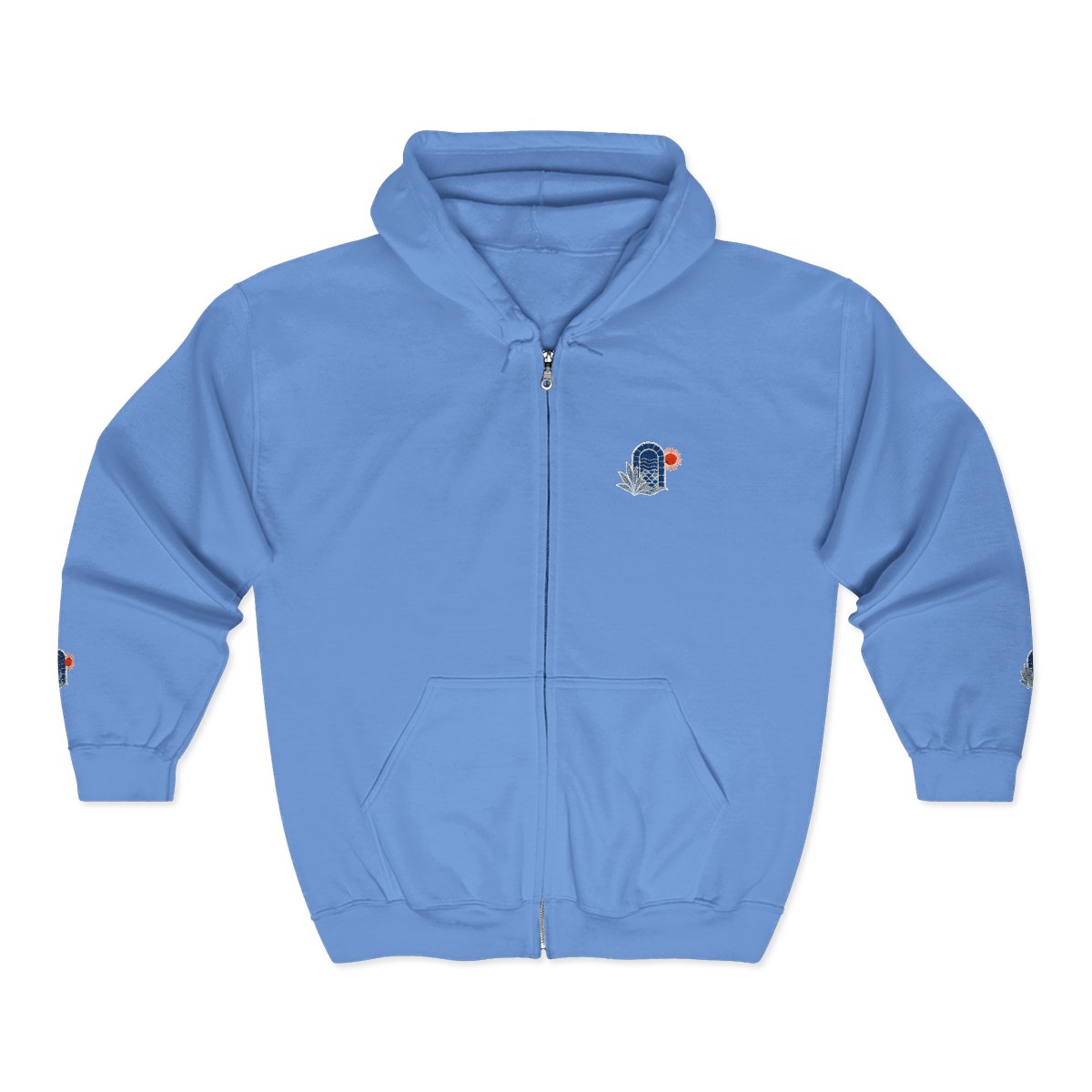 Zoitra Cerulean Maison Hoodie — Luxury Edit from Zoitra Collective