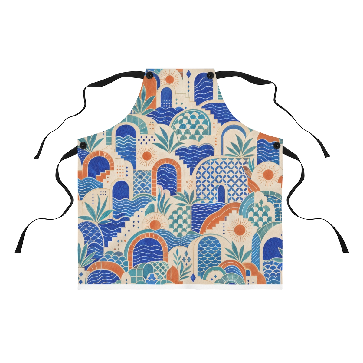 Zoitra Cerulean Maison Studio Apron — gallery view 1 of 4