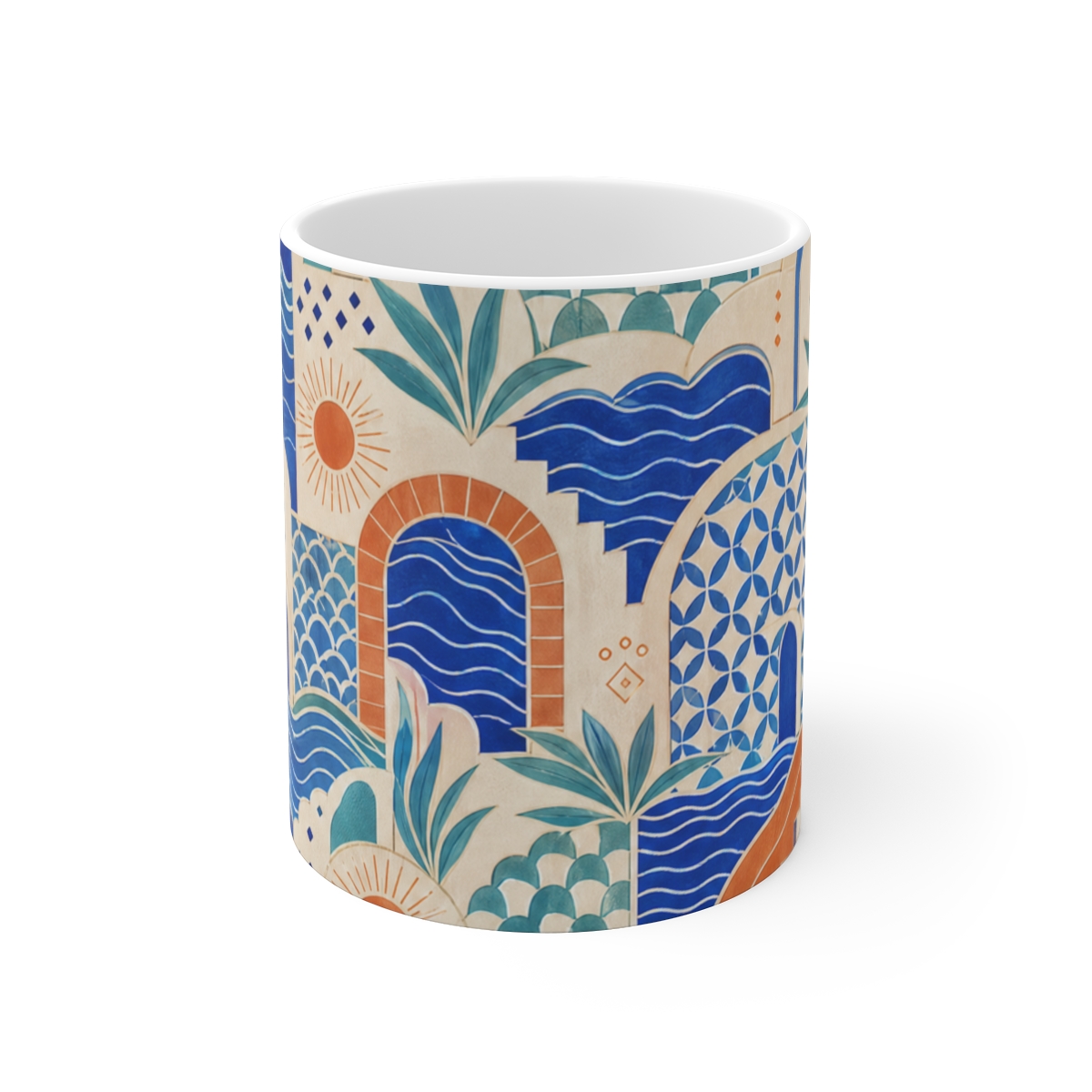 Zoitra Cerulean Maison Studio Mug — gallery view 1 of 4