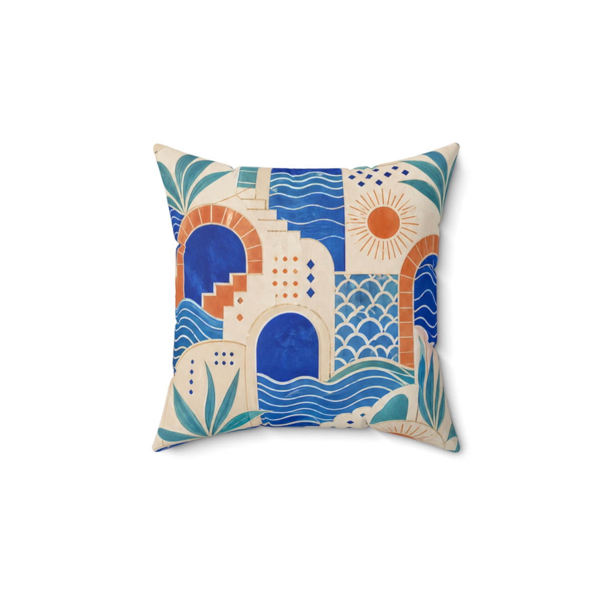 Zoitra Cerulean Maison Studio Pillow — Home & Gifting from Zoitra Collective