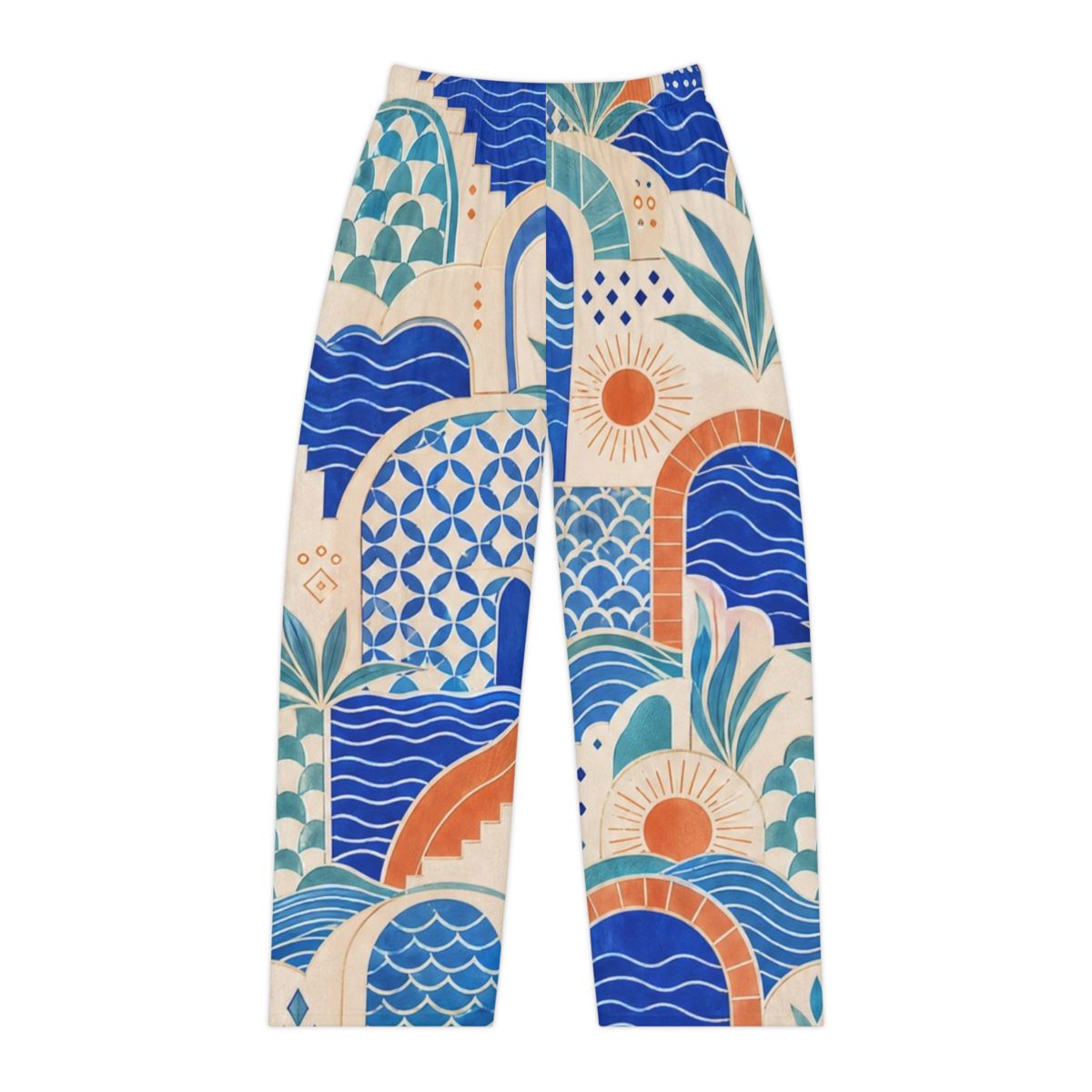Zoitra Cerulean Maison Women's Lounge Pants — Apparel from Zoitra Collective