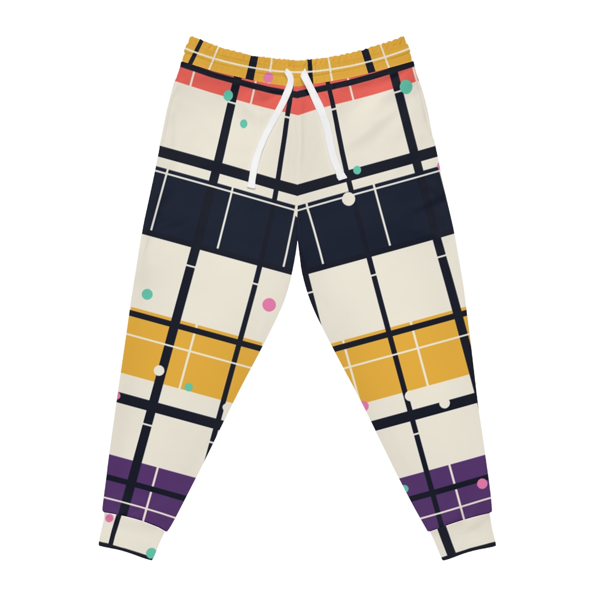 Zoitra Chromatic Check Athletic Joggers — gallery view 1 of 7