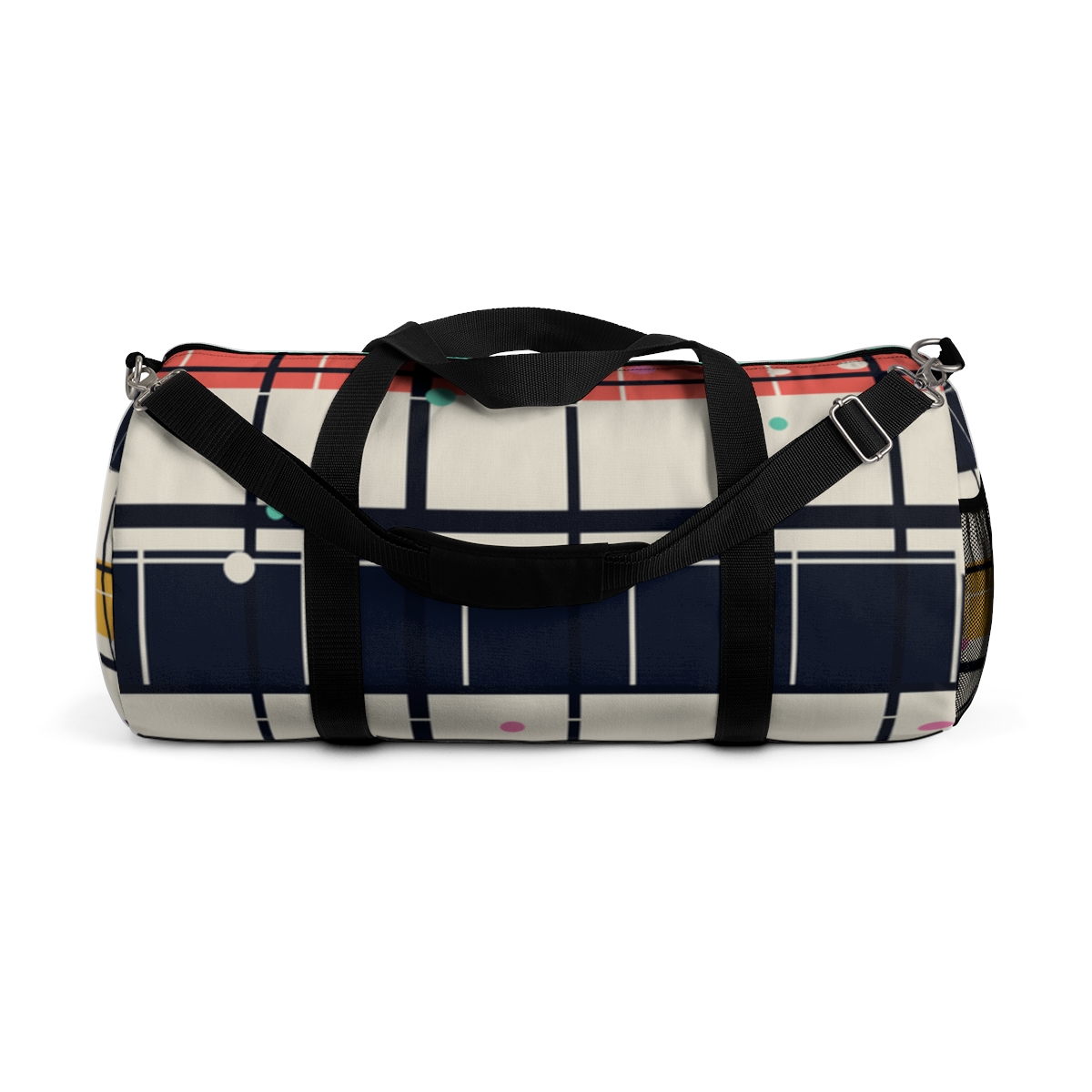 Zoitra Chromatic Check Duffel Bag — Luxury Edit from Zoitra Collective