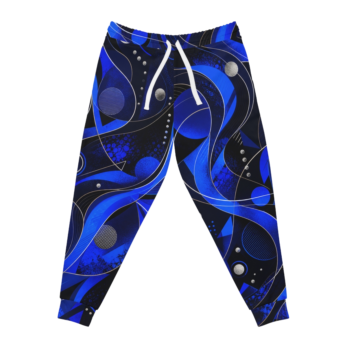 Zoitra Cobalt Current Athletic Joggers — Luxury Edit from Zoitra Collective