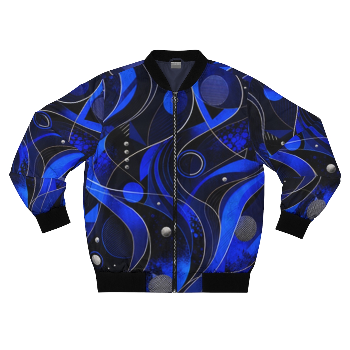Zoitra Cobalt Current Bomber Jacket — gallery view 1 of 4