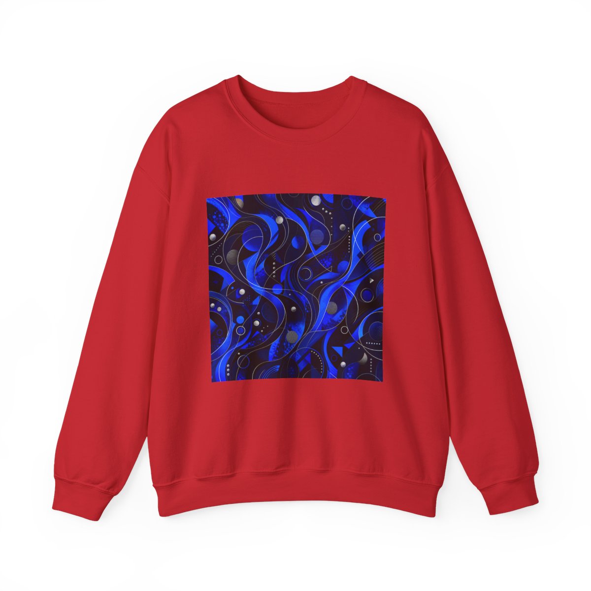 Zoitra Cobalt Current Heavy Blend Crewneck — gallery view 1 of 15