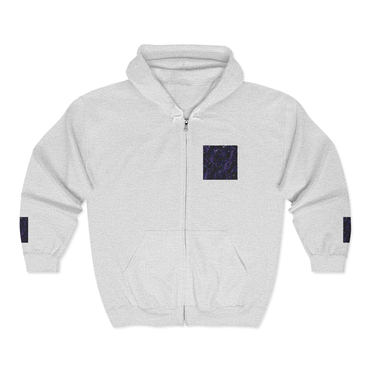 Zoitra Cobalt Current Heavy Blend Hoodie — gallery view 1 of 9