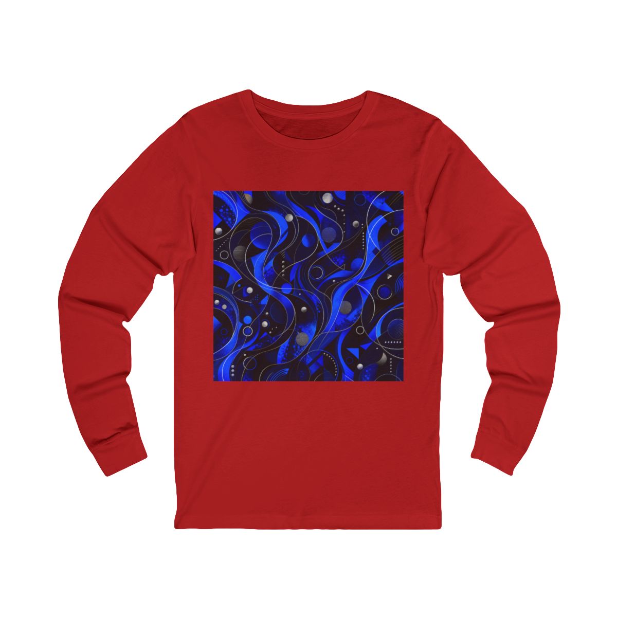 Zoitra Cobalt Current Long Sleeve Tee — Outerwear from Zoitra Collective