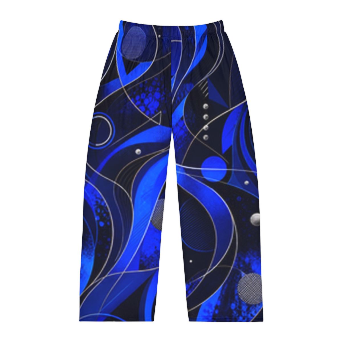 Zoitra Cobalt Current Men's Lounge Pants — Luxury Edit from Zoitra Collective