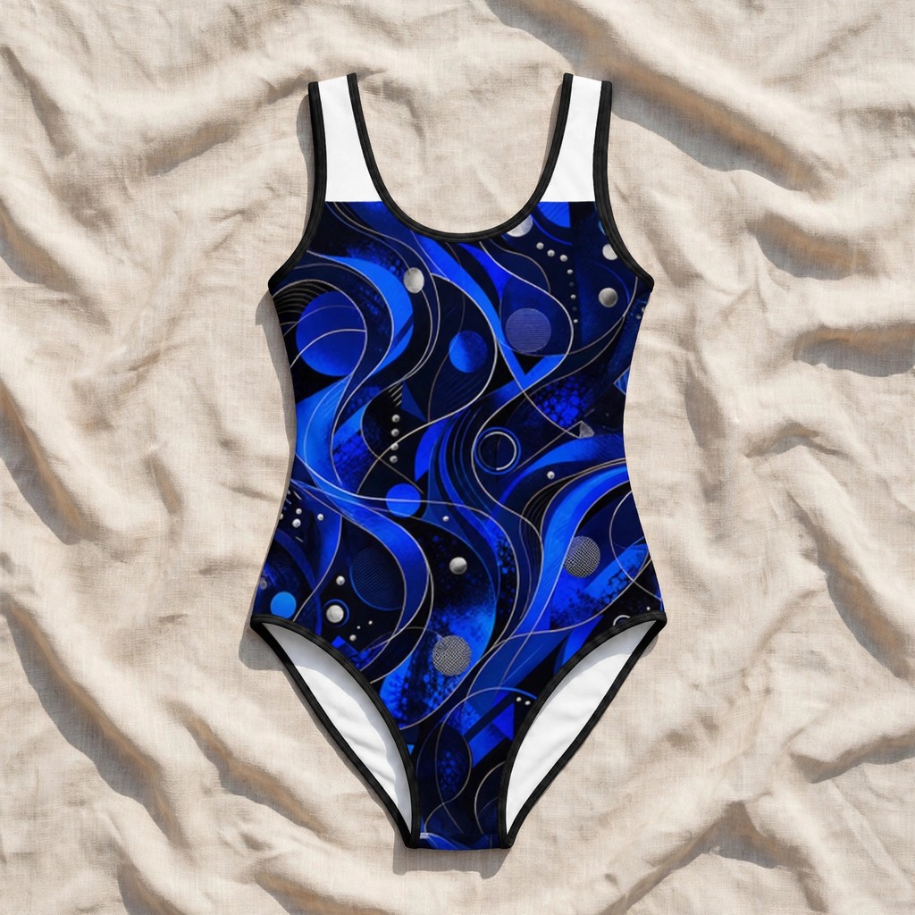 Zoitra Cobalt Current One-Piece Swimsuit — gallery view 1 of 4