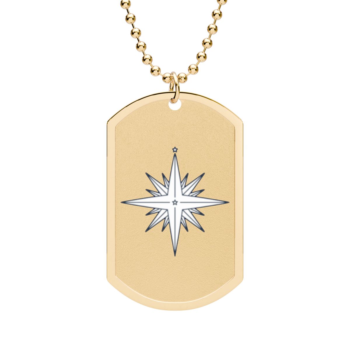 Zoitra Compass Dog Tag — gallery view 1 of 1