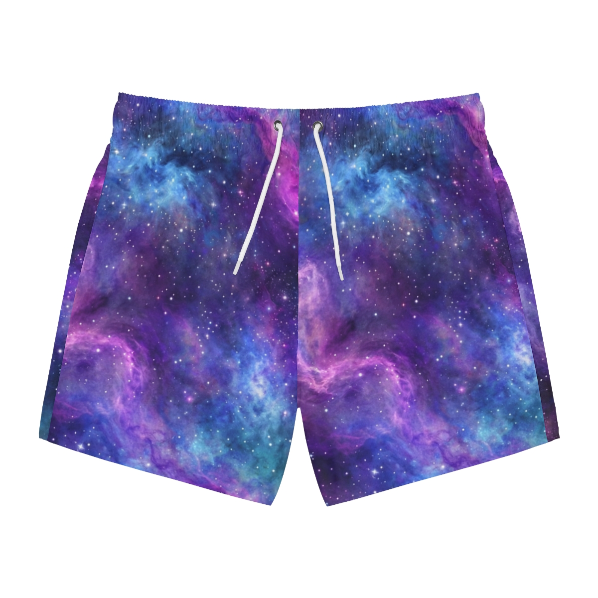 Zoitra Cosmic Nebula Swim Trunks — Luxury Edit from Zoitra Collective