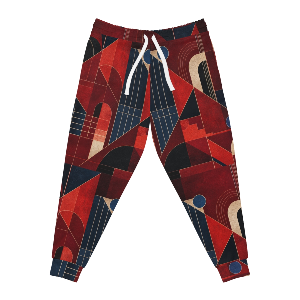 Zoitra Crimson Meridian Athletic Joggers — gallery view 1 of 7