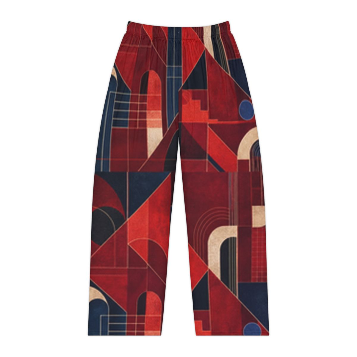 Zoitra Crimson Meridian Women's Lounge Pants — Apparel from Zoitra Collective