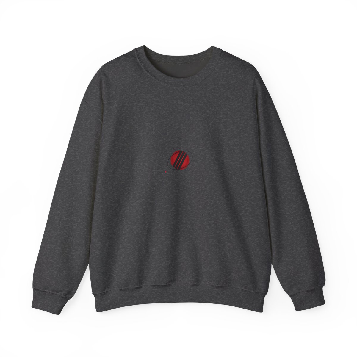 Zoitra Crimson Strike Heavy Blend Crewneck — Luxury Edit from Zoitra Collective