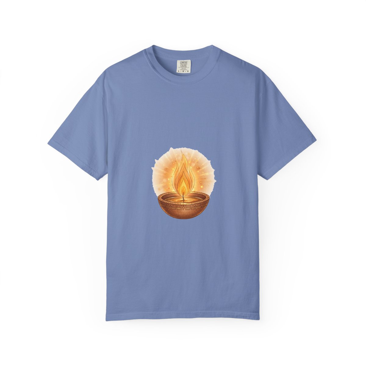 Zoitra Diya Glow Festive Heavyweight Tee — Apparel from Zoitra Collective