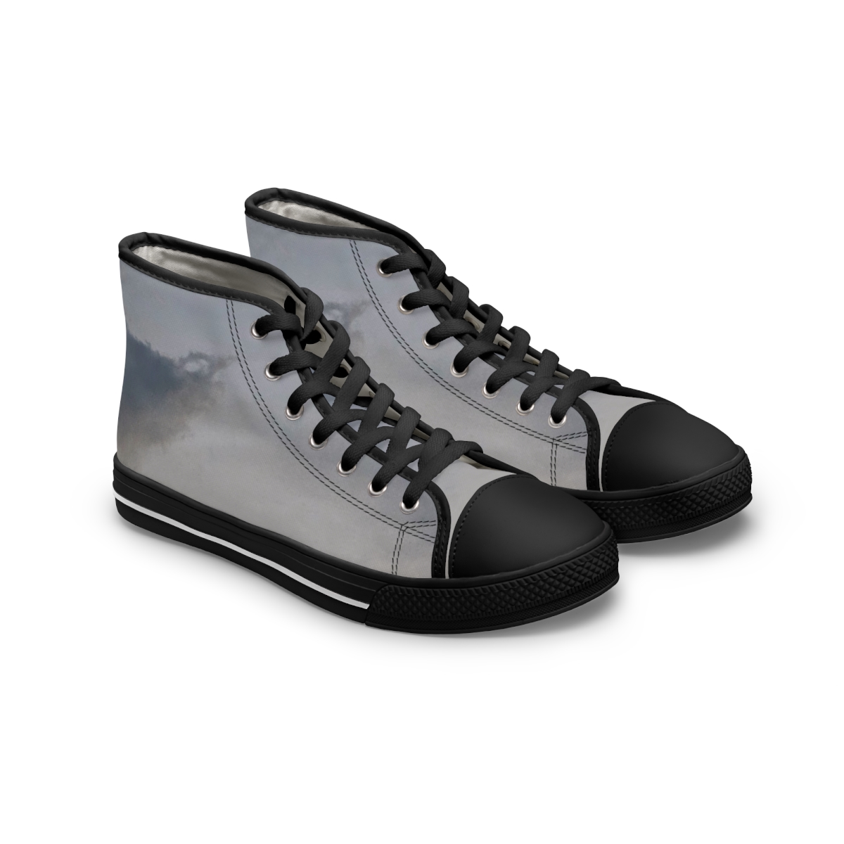 Zoitra Dusk Horizon Women's High-Top Sneakers — Luxury Edit from Zoitra Collective