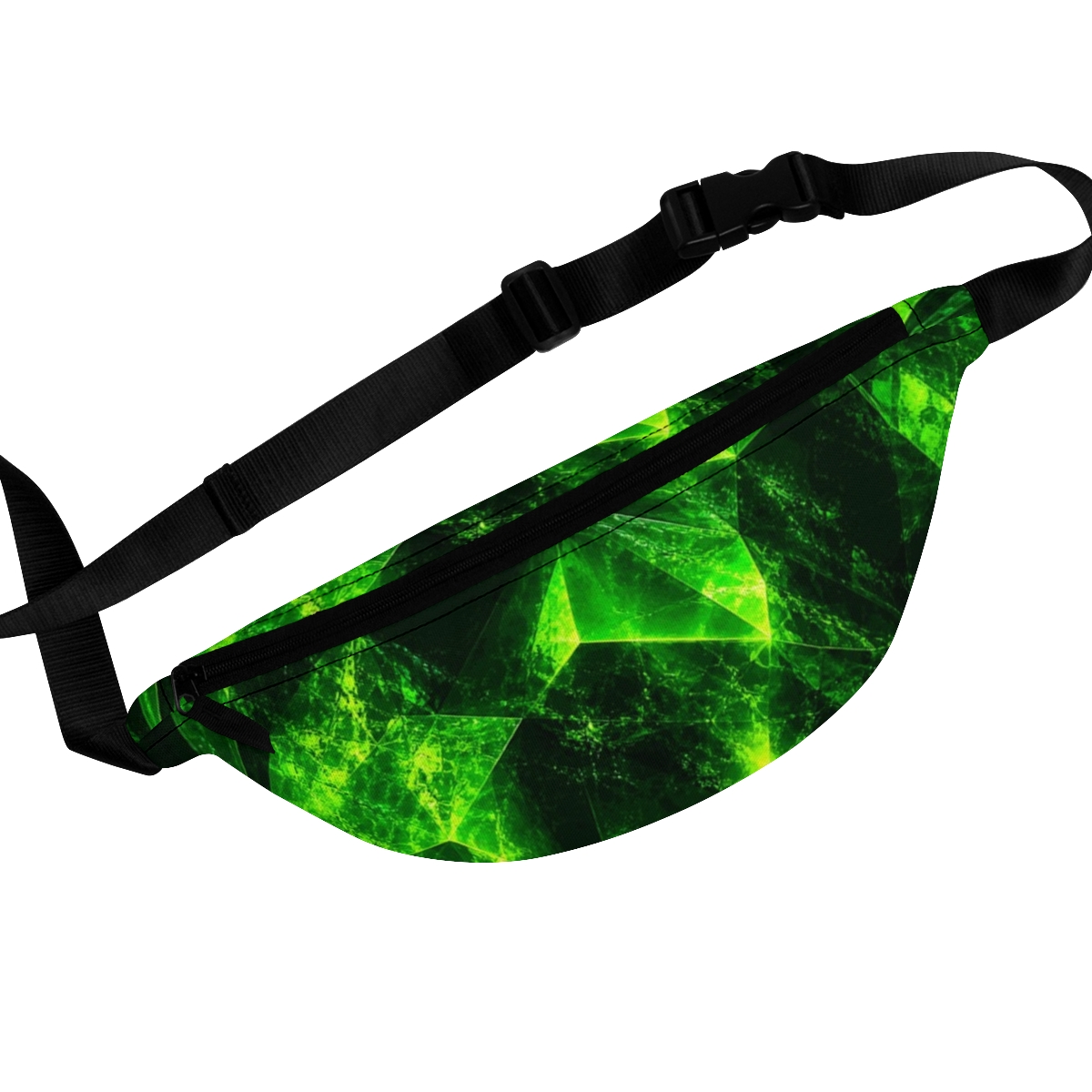 Zoitra Emerald Facet Belt Bag — Bags & Carry from Zoitra Collective