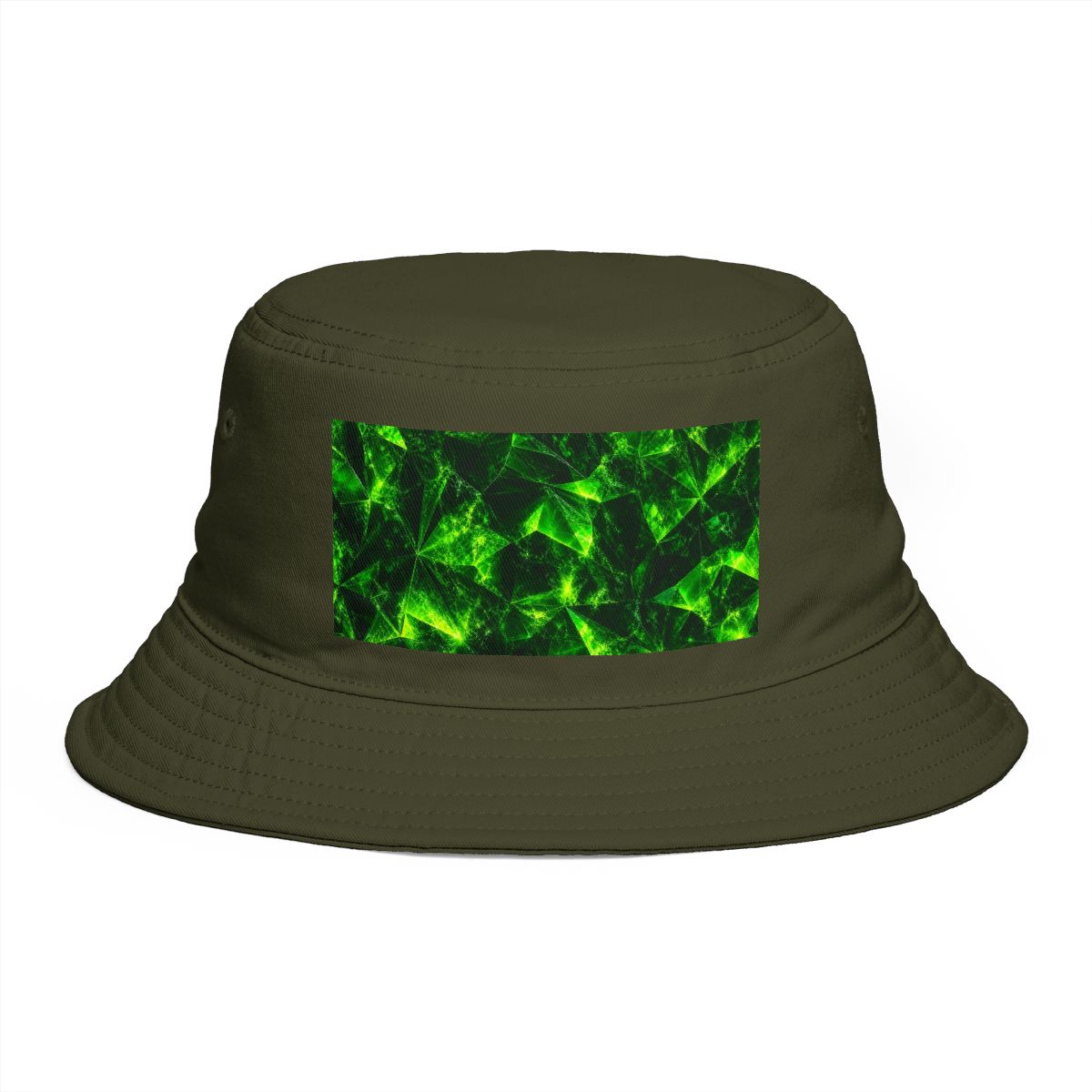 Zoitra Emerald Facet Bucket Hat — Accessories from Zoitra Collective