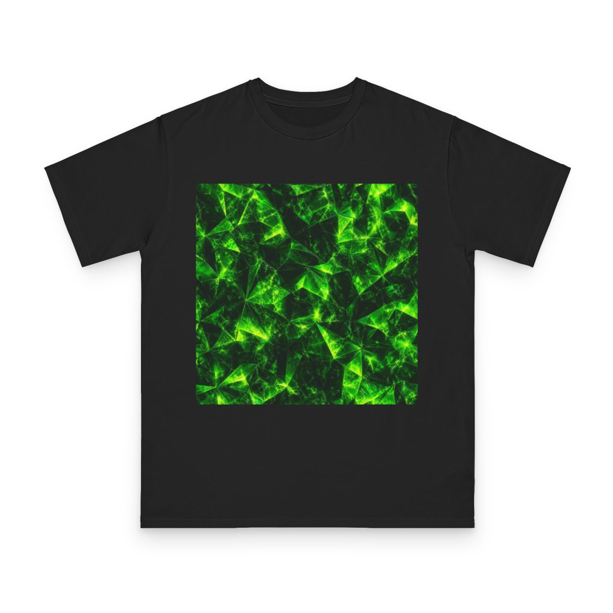 Zoitra Emerald Facet Organic Tee — gallery view 1 of 5