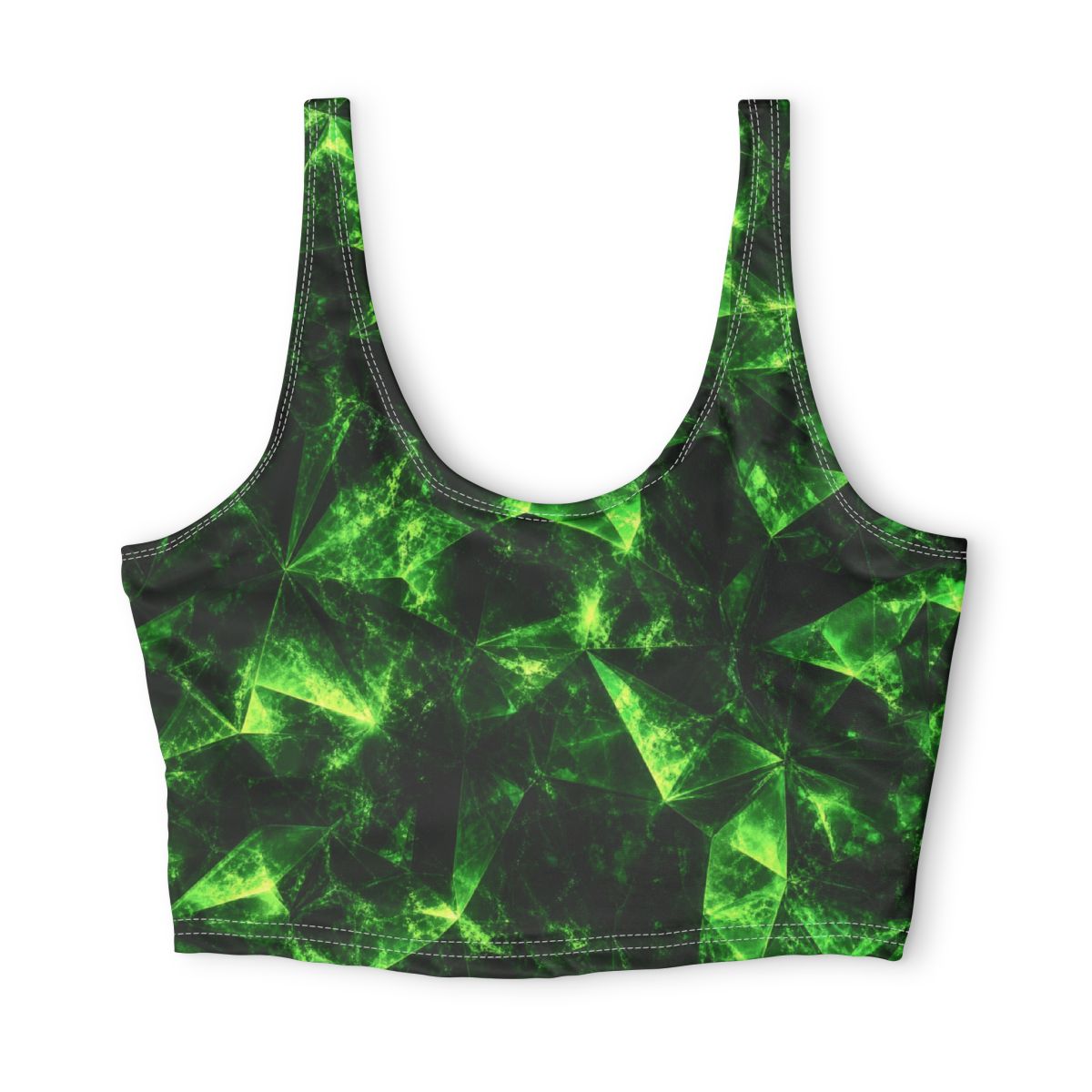 Zoitra Emerald Facet Sports Bra — Apparel from Zoitra Collective