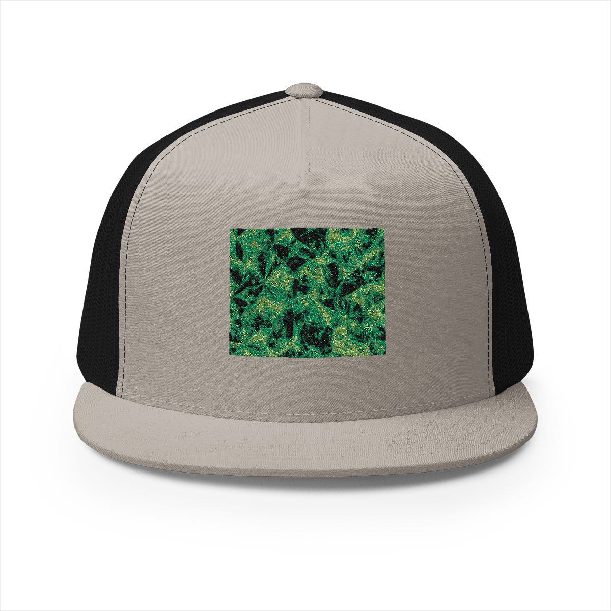 Zoitra Emerald Facet Trucker Cap — Accessories from Zoitra Collective
