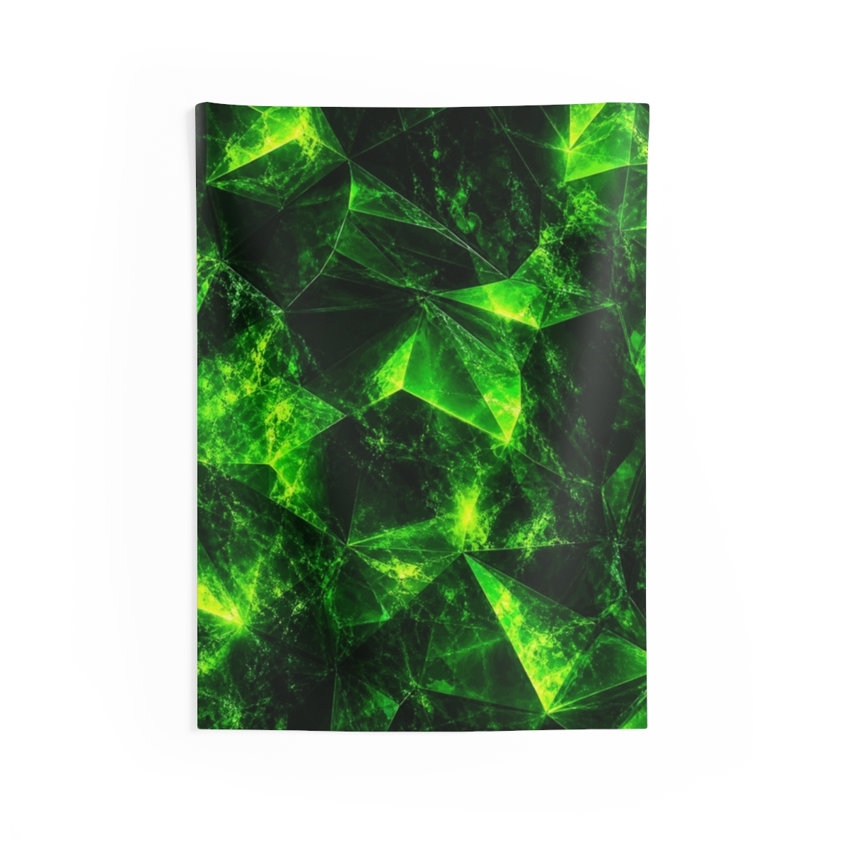 Zoitra Emerald Facet Wall Tapestry — gallery view 1 of 1