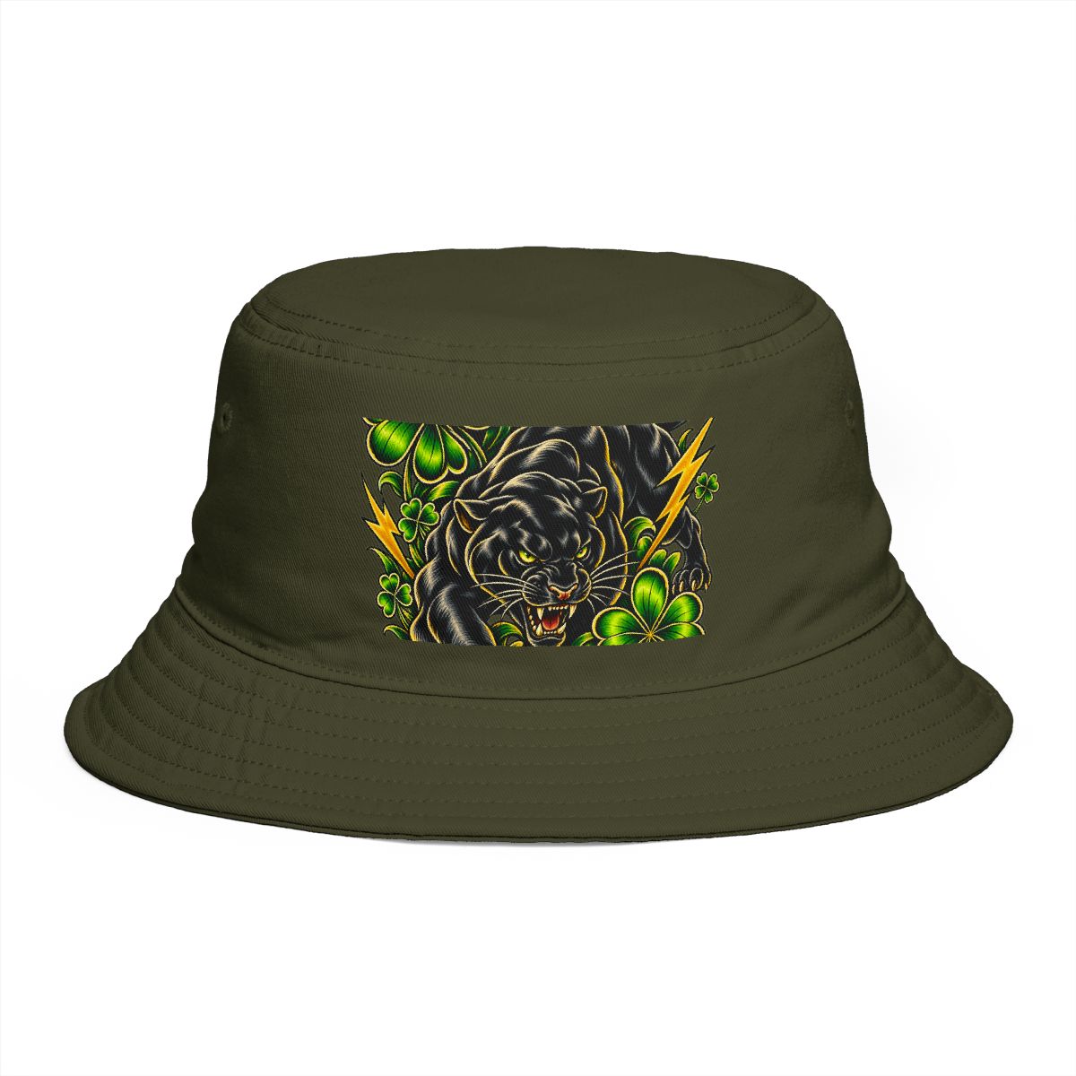 Zoitra Emerald Predator Bucket Hat — Accessories from Zoitra Collective