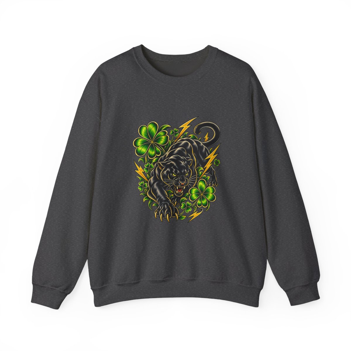 Zoitra Emerald Predator Heavy Blend Crewneck — Luxury Edit from Zoitra Collective