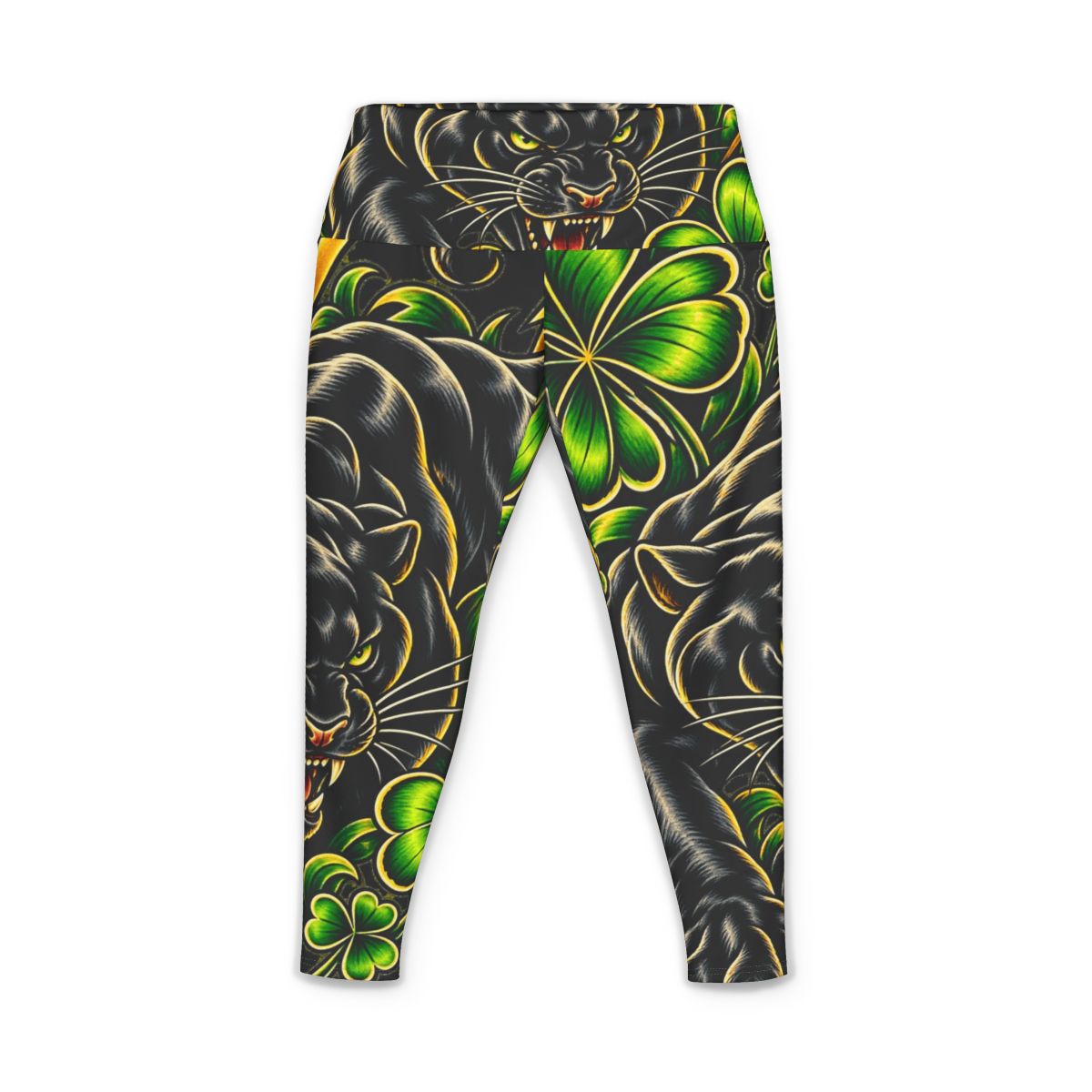 Zoitra Emerald Predator Women's Yoga Pants — gallery view 1 of 3