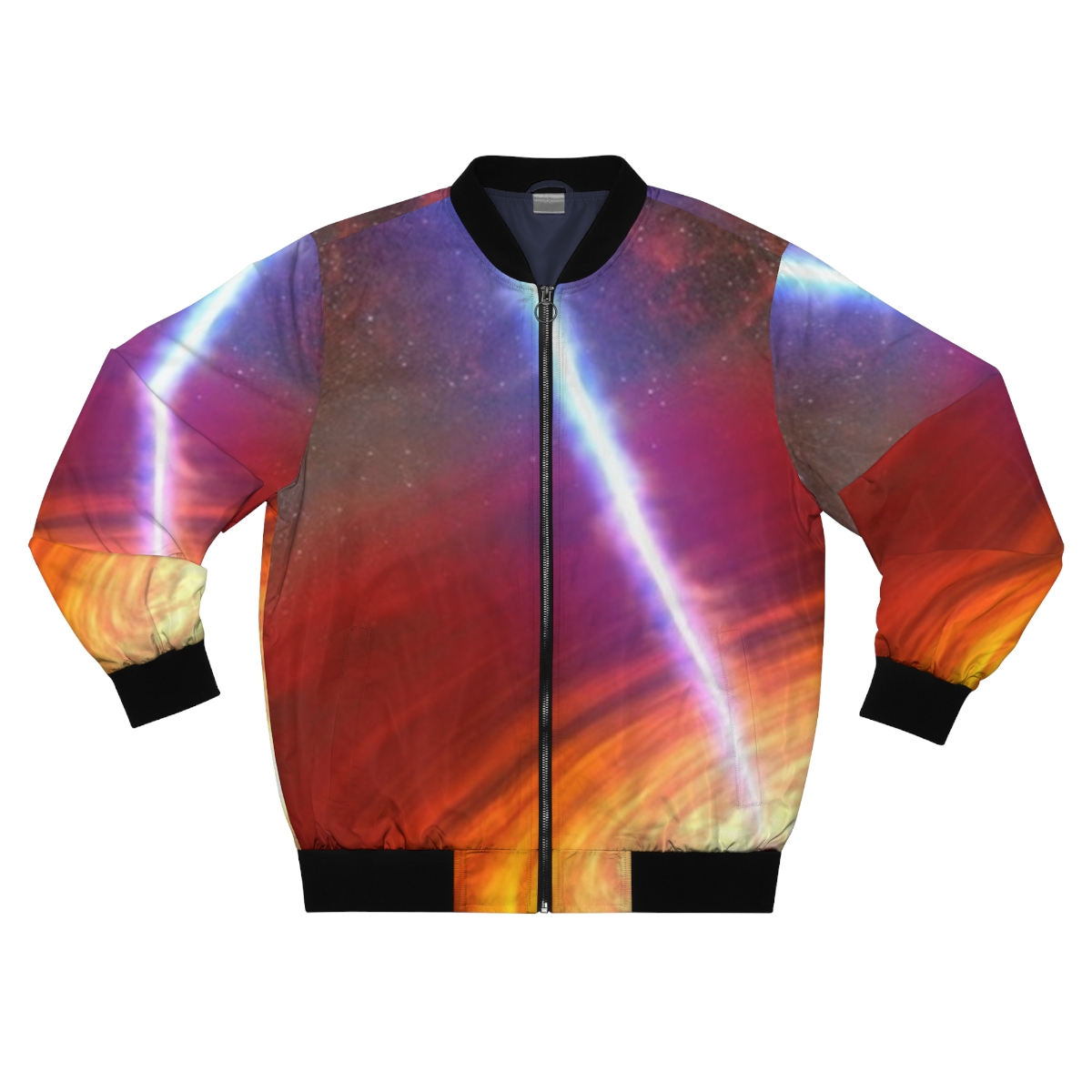 Zoitra Event Horizon Bomber Jacket — Luxury Edit from Zoitra Collective