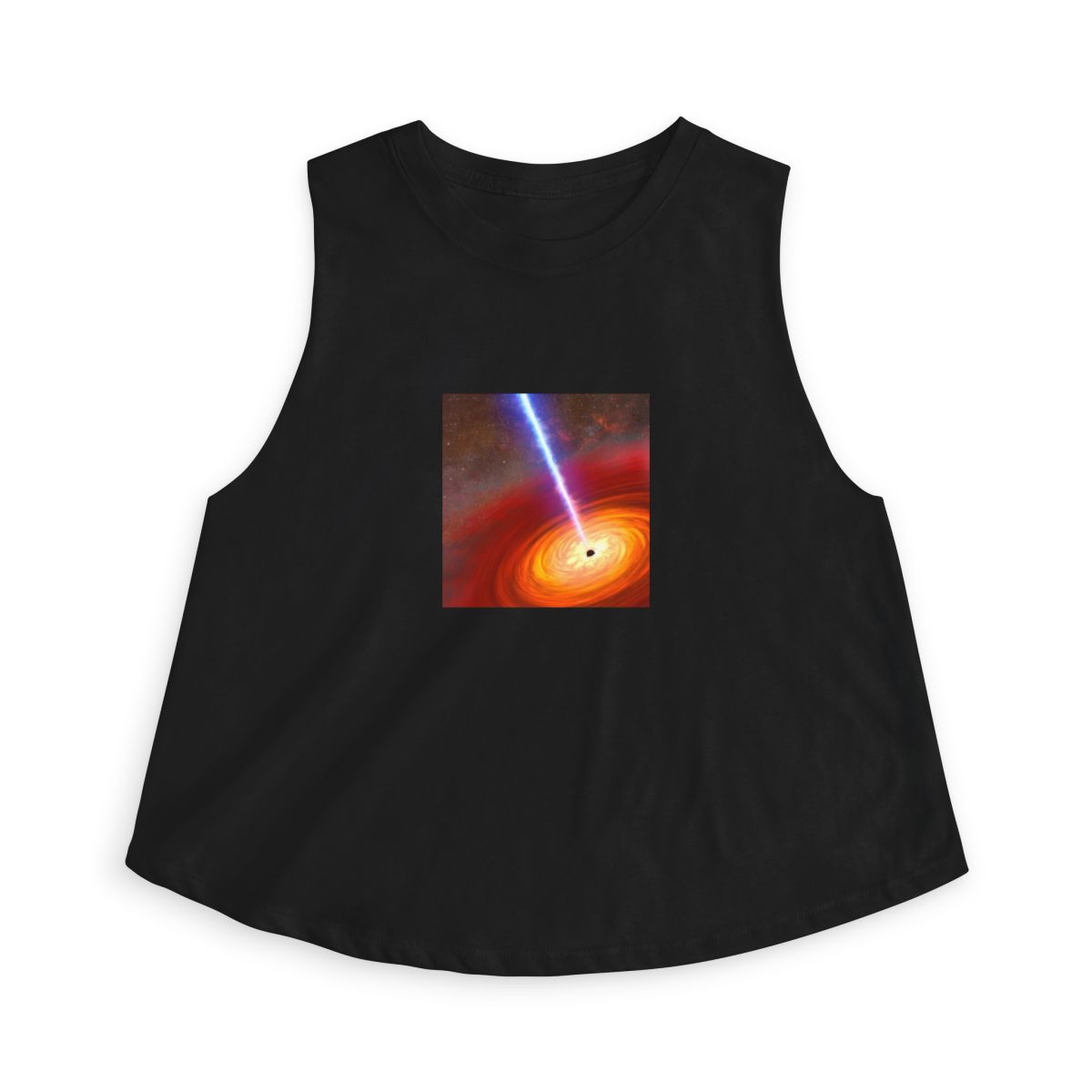 Zoitra Event Horizon Crop Tee — Apparel from Zoitra Collective