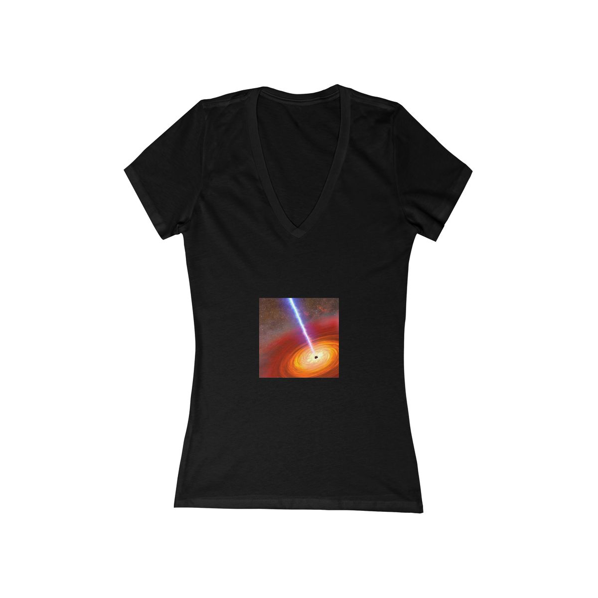 Zoitra Event Horizon V-Neck Tee — gallery view 1 of 2