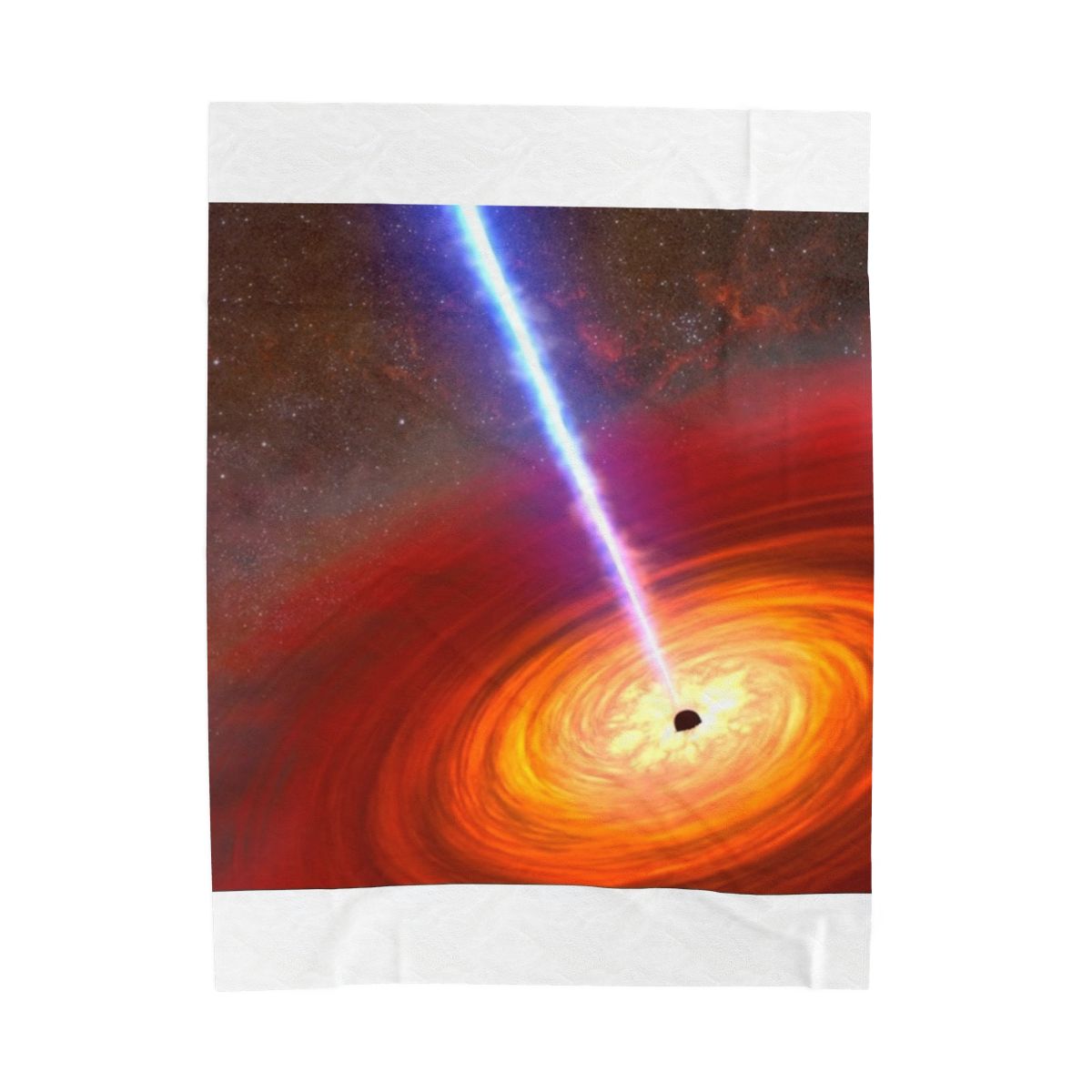 Zoitra Event Horizon Velveteen Blanket — Home & Gifting from Zoitra Collective
