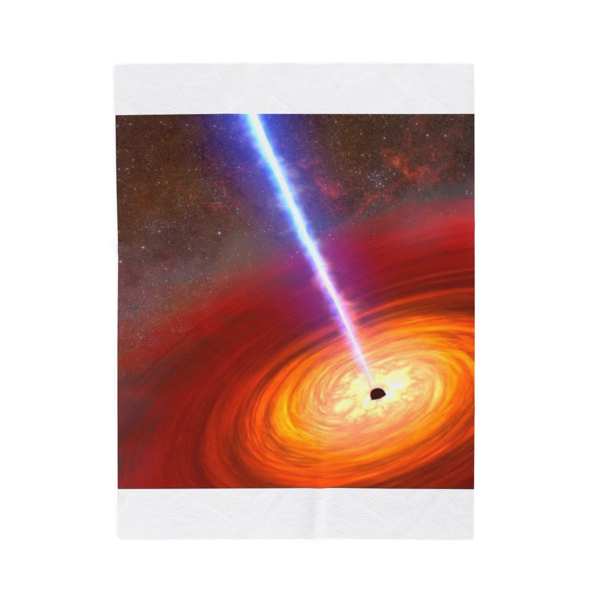 Zoitra Event Horizon Velveteen Blanket — gallery view 1 of 8