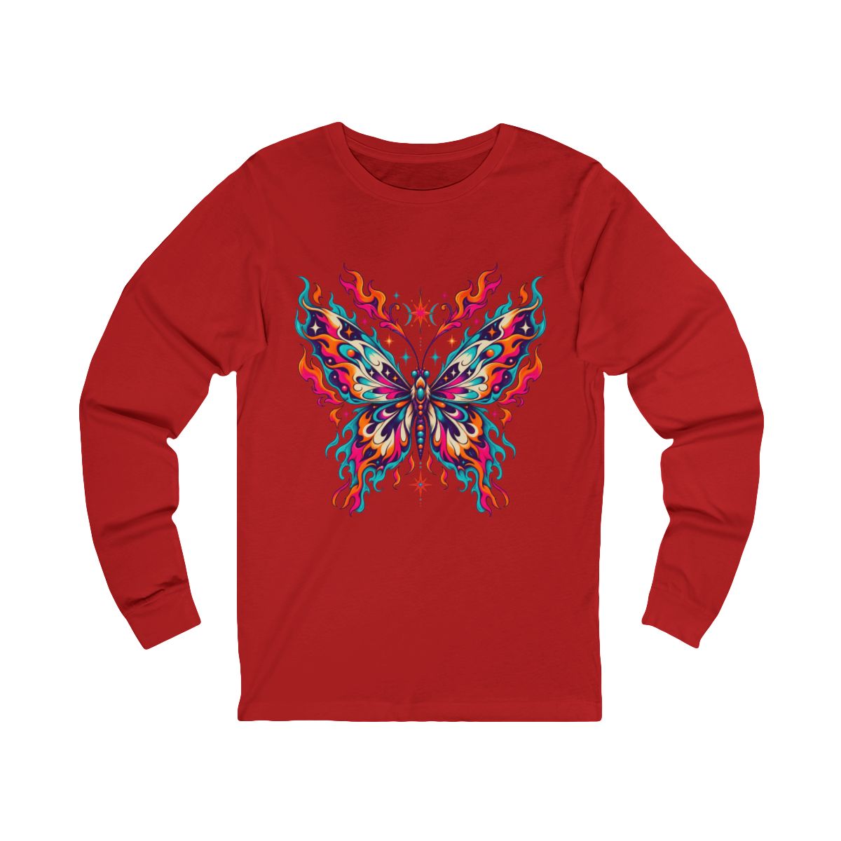 Zoitra Flame Moth Long Sleeve Tee — gallery view 1 of 6